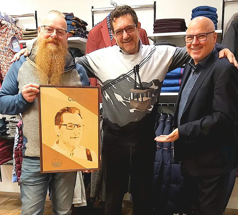 Dreharbeiten mit „us dr Gondl“ Moderator und Produzent Andreas Seeburger