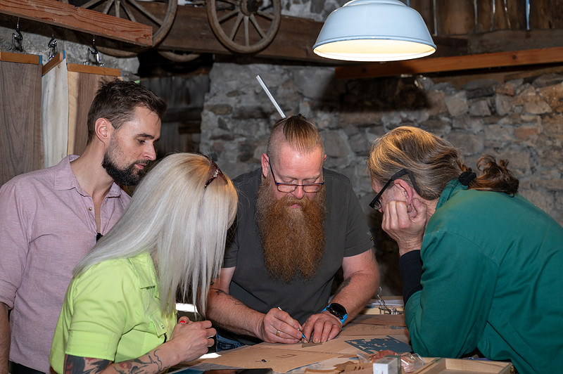 Sommeratelier am 14. April 2024 bei strahlendem Wetter gut besucht
