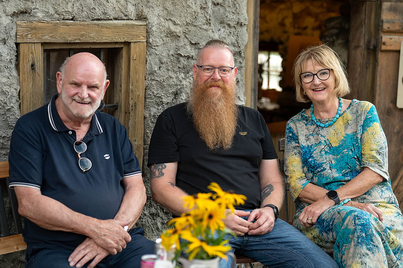 Sommeratelier-Ausklang am 04. August 2024 mit Edith Mahner und Walter Zingerle