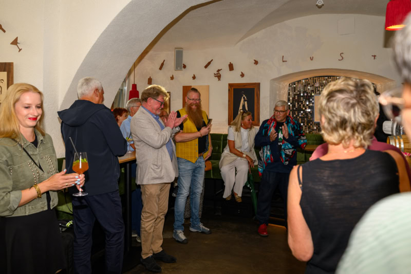 Vernissage in der Lustbar